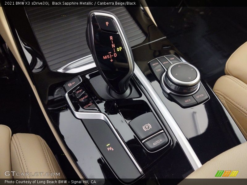 Black Sapphire Metallic / Canberra Beige/Black 2021 BMW X3 sDrive30i