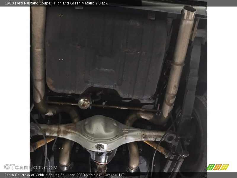 Highland Green Metallic / Black 1968 Ford Mustang Coupe