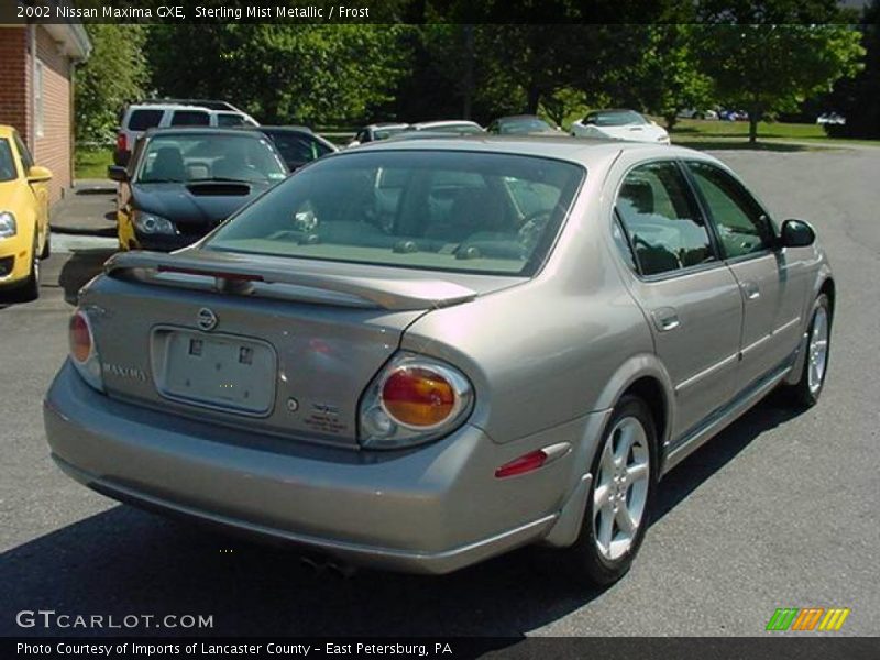 Sterling Mist Metallic / Frost 2002 Nissan Maxima GXE