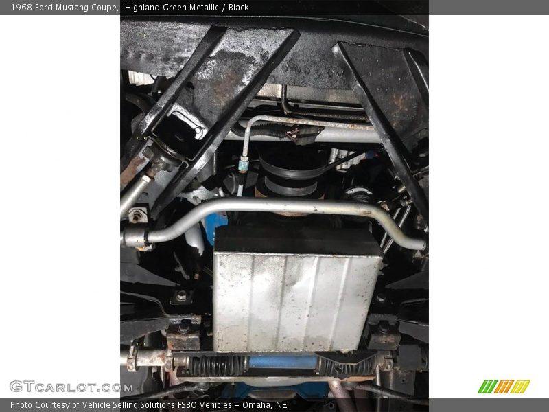 Highland Green Metallic / Black 1968 Ford Mustang Coupe