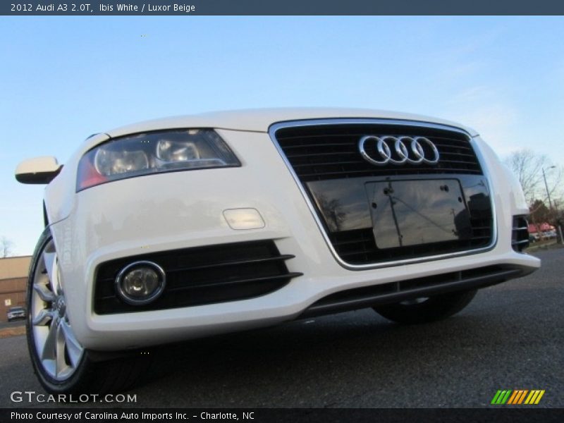 Ibis White / Luxor Beige 2012 Audi A3 2.0T