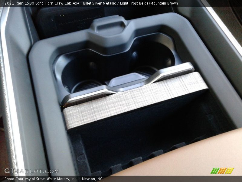 Billet Silver Metallic / Light Frost Beige/Mountain Brown 2021 Ram 1500 Long Horn Crew Cab 4x4