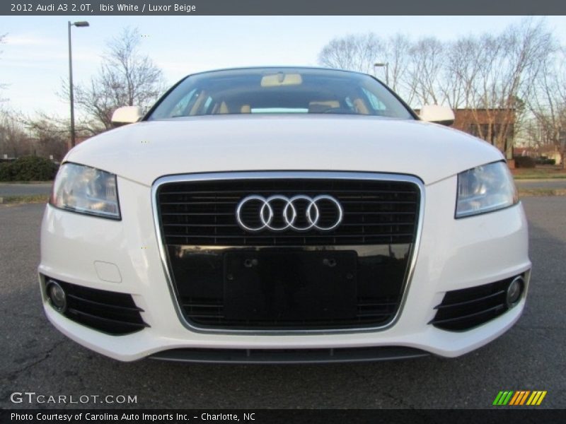 Ibis White / Luxor Beige 2012 Audi A3 2.0T