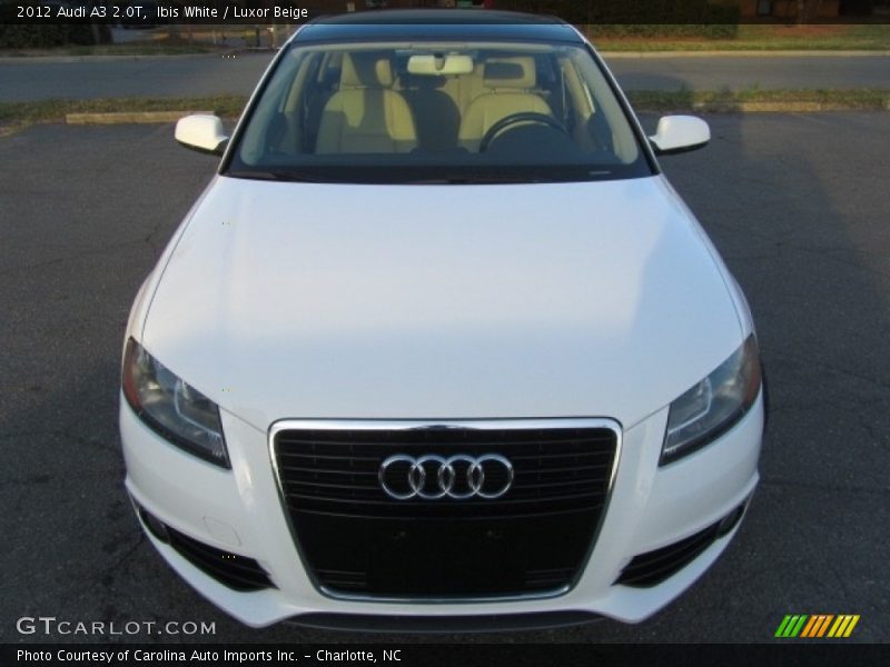 Ibis White / Luxor Beige 2012 Audi A3 2.0T