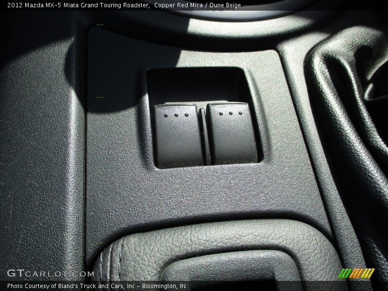 Copper Red Mica / Dune Beige 2012 Mazda MX-5 Miata Grand Touring Roadster