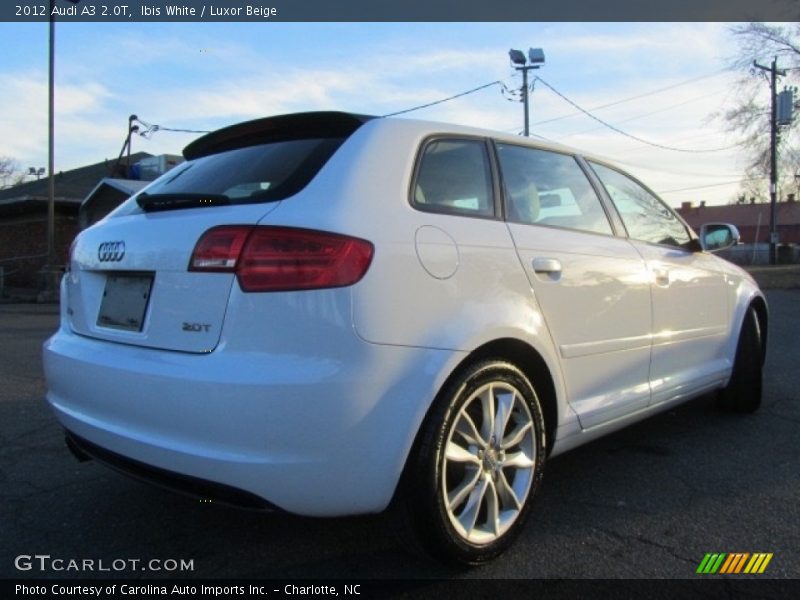 Ibis White / Luxor Beige 2012 Audi A3 2.0T