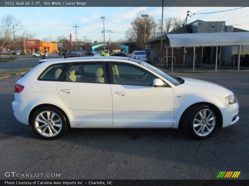 Ibis White / Luxor Beige 2012 Audi A3 2.0T