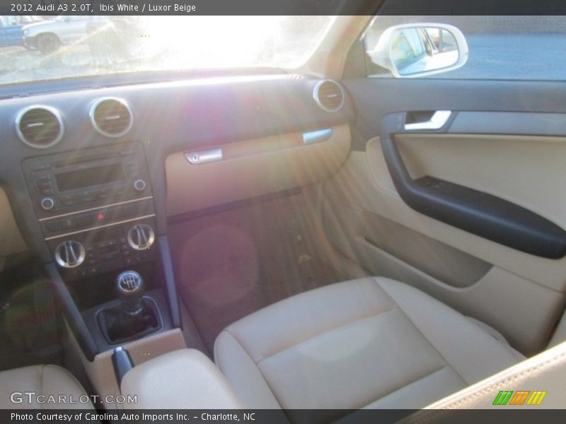 Ibis White / Luxor Beige 2012 Audi A3 2.0T
