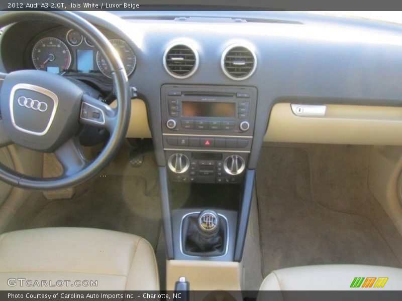 Ibis White / Luxor Beige 2012 Audi A3 2.0T