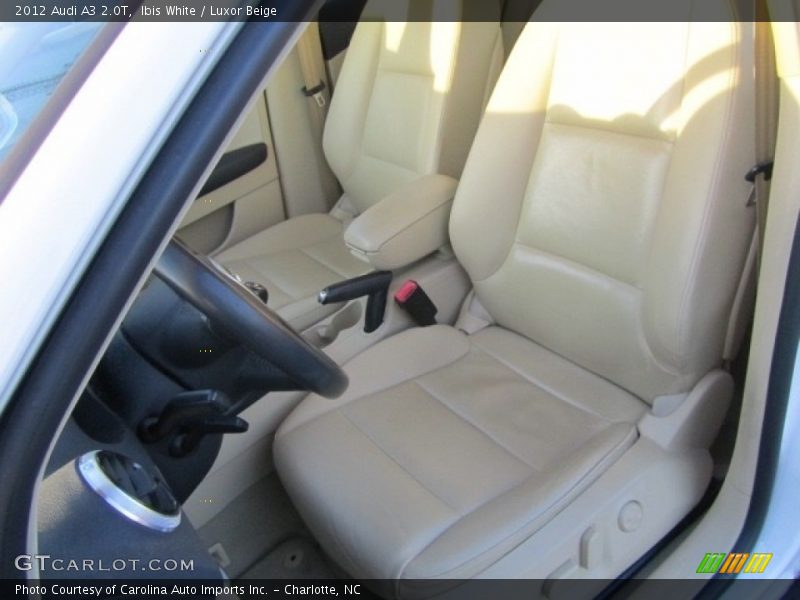 Ibis White / Luxor Beige 2012 Audi A3 2.0T