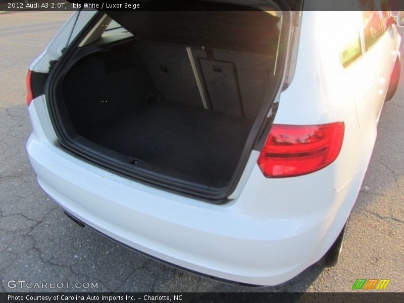Ibis White / Luxor Beige 2012 Audi A3 2.0T