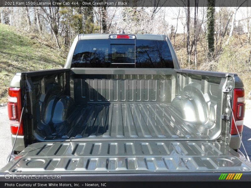 Olive Green Pearl / Black 2021 Ram 1500 Laramie Crew Cab 4x4