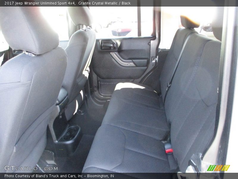 Granite Crystal Metallic / Black 2017 Jeep Wrangler Unlimited Sport 4x4