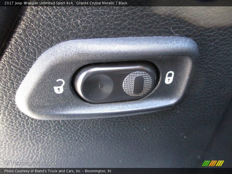 Granite Crystal Metallic / Black 2017 Jeep Wrangler Unlimited Sport 4x4