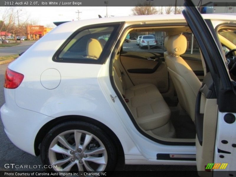 Ibis White / Luxor Beige 2012 Audi A3 2.0T