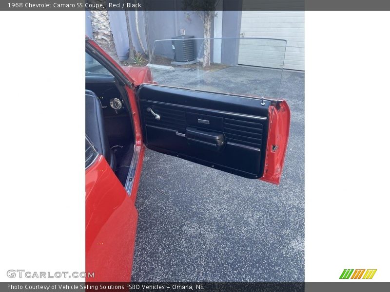 Red / Black 1968 Chevrolet Camaro SS Coupe