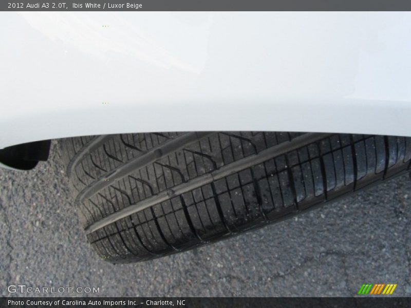 Ibis White / Luxor Beige 2012 Audi A3 2.0T