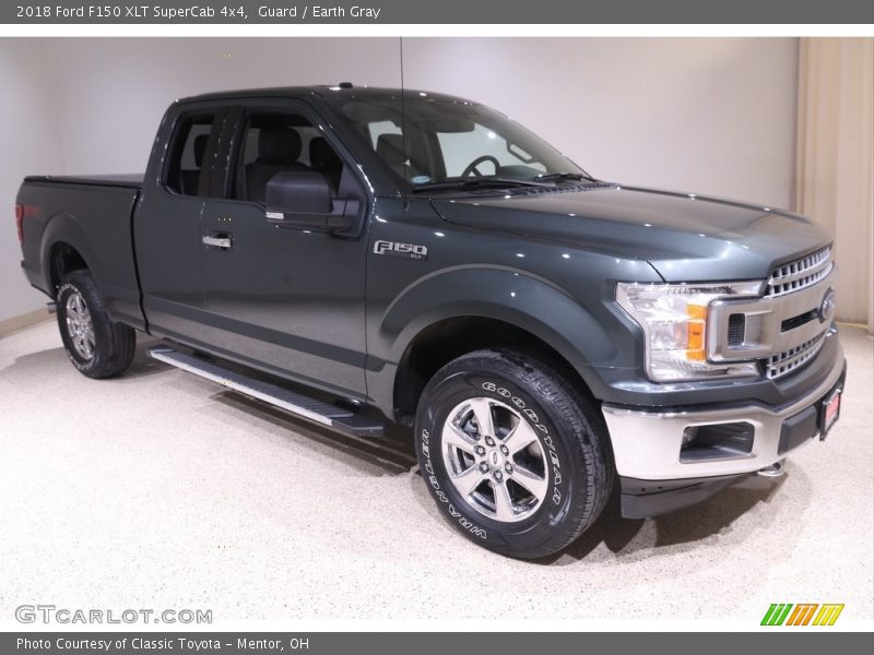 Guard / Earth Gray 2018 Ford F150 XLT SuperCab 4x4