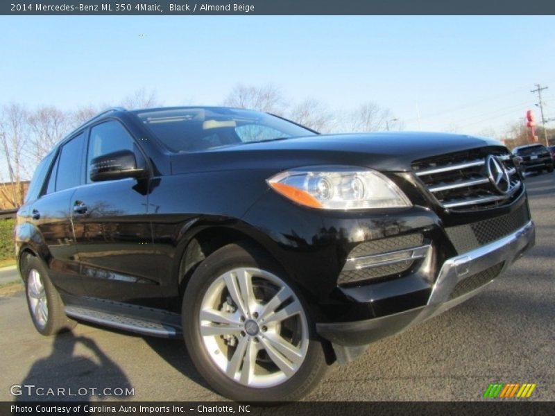 Black / Almond Beige 2014 Mercedes-Benz ML 350 4Matic