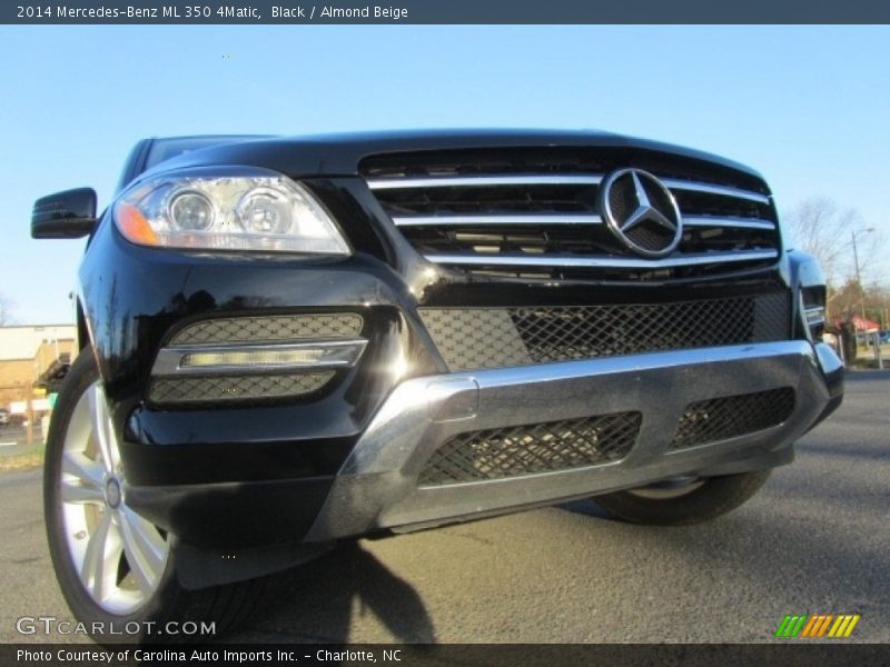 Black / Almond Beige 2014 Mercedes-Benz ML 350 4Matic