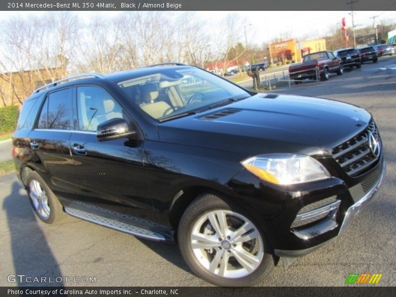 Black / Almond Beige 2014 Mercedes-Benz ML 350 4Matic