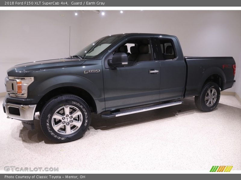 Guard / Earth Gray 2018 Ford F150 XLT SuperCab 4x4
