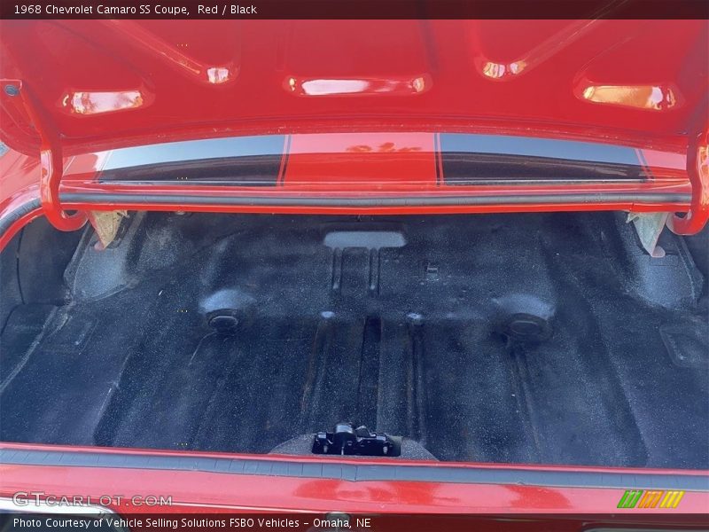 Red / Black 1968 Chevrolet Camaro SS Coupe
