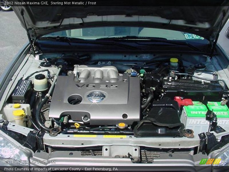 Sterling Mist Metallic / Frost 2002 Nissan Maxima GXE