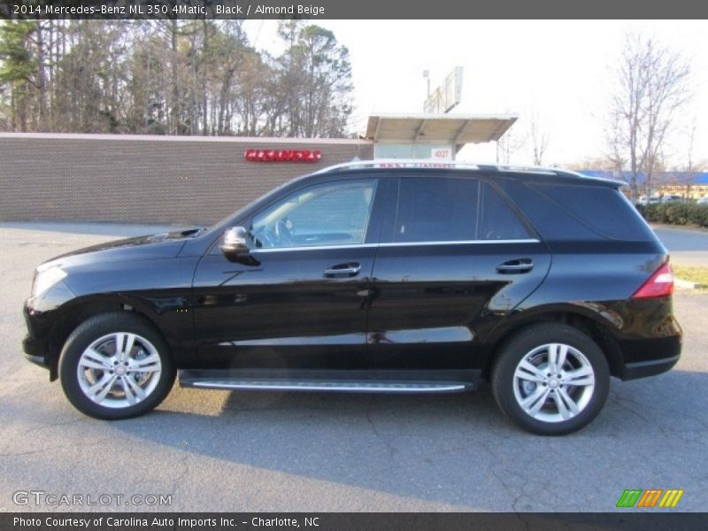 Black / Almond Beige 2014 Mercedes-Benz ML 350 4Matic