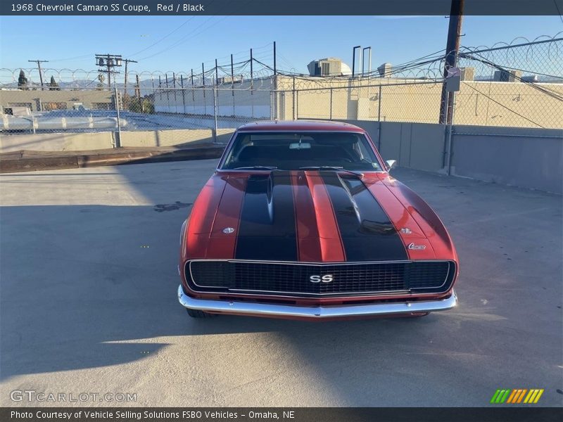 Red / Black 1968 Chevrolet Camaro SS Coupe