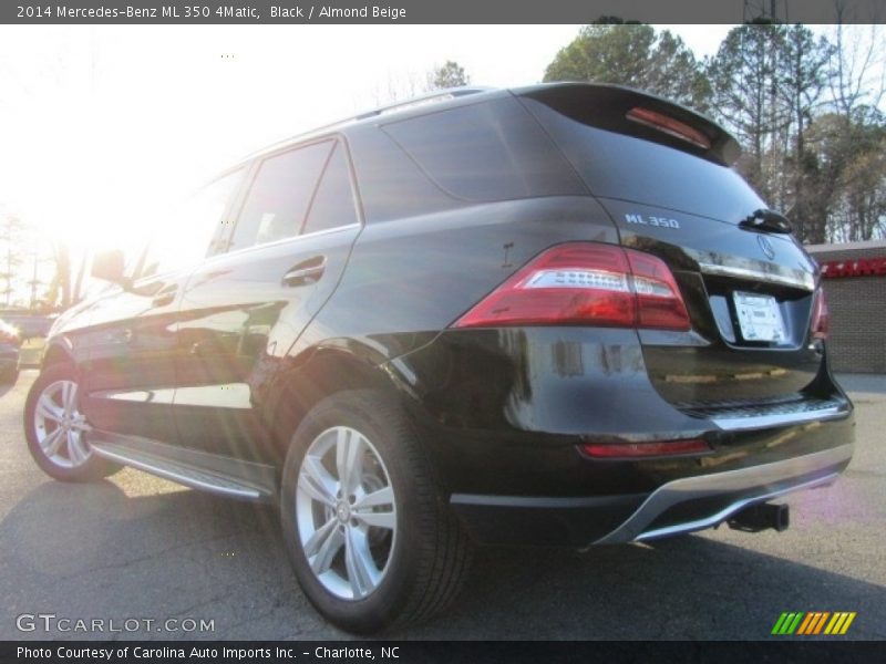 Black / Almond Beige 2014 Mercedes-Benz ML 350 4Matic