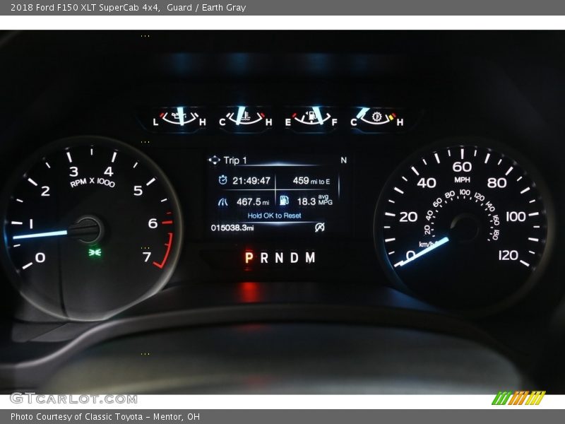 Guard / Earth Gray 2018 Ford F150 XLT SuperCab 4x4