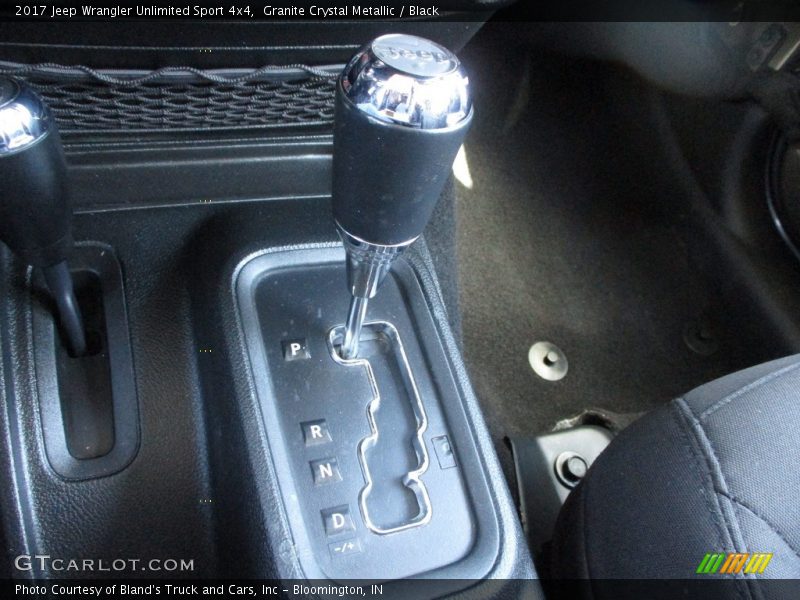 Granite Crystal Metallic / Black 2017 Jeep Wrangler Unlimited Sport 4x4
