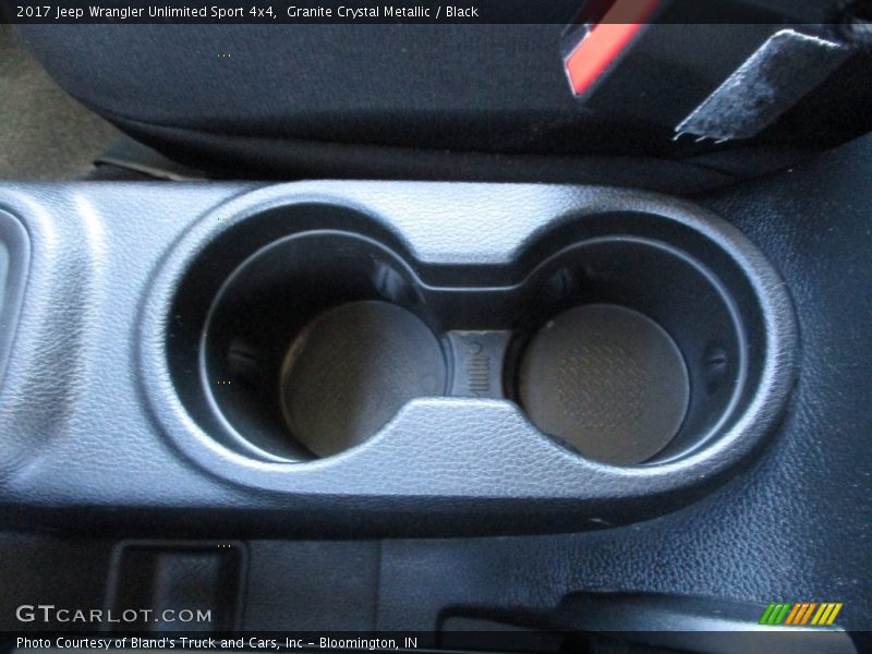 Granite Crystal Metallic / Black 2017 Jeep Wrangler Unlimited Sport 4x4