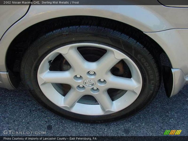 Sterling Mist Metallic / Frost 2002 Nissan Maxima GXE