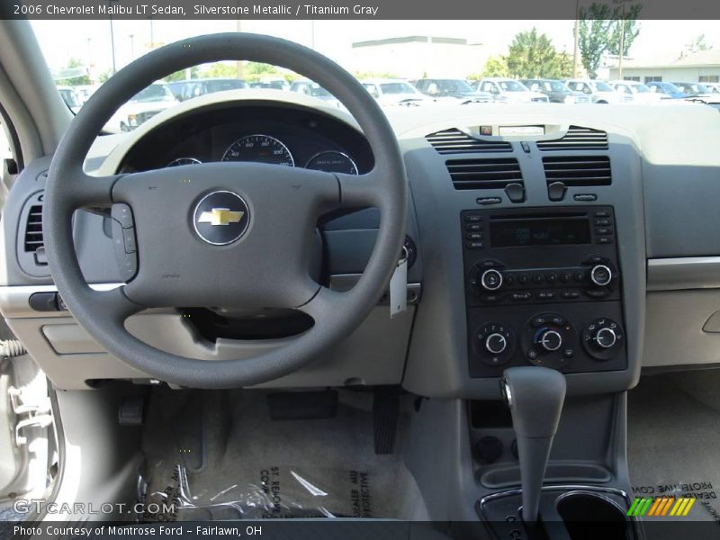 Silverstone Metallic / Titanium Gray 2006 Chevrolet Malibu LT Sedan
