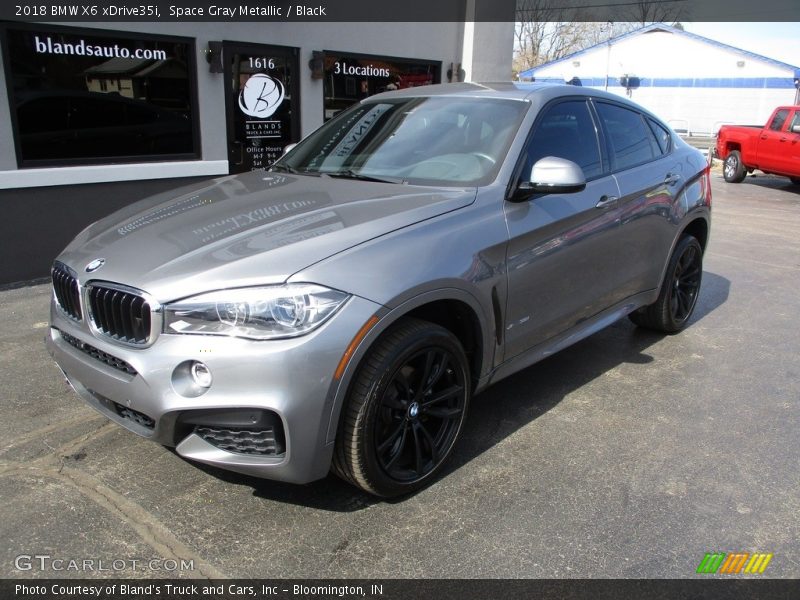 Space Gray Metallic / Black 2018 BMW X6 xDrive35i