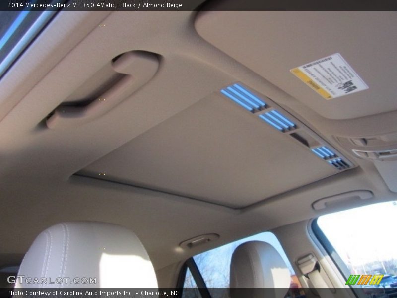 Black / Almond Beige 2014 Mercedes-Benz ML 350 4Matic