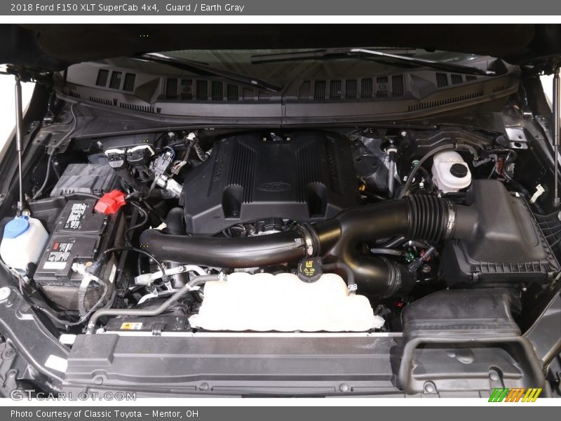 Guard / Earth Gray 2018 Ford F150 XLT SuperCab 4x4