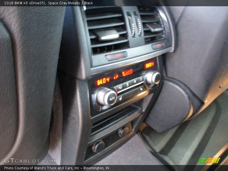 Space Gray Metallic / Black 2018 BMW X6 xDrive35i