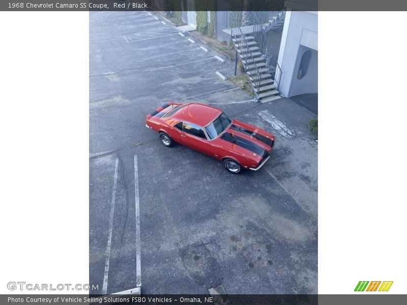 Red / Black 1968 Chevrolet Camaro SS Coupe