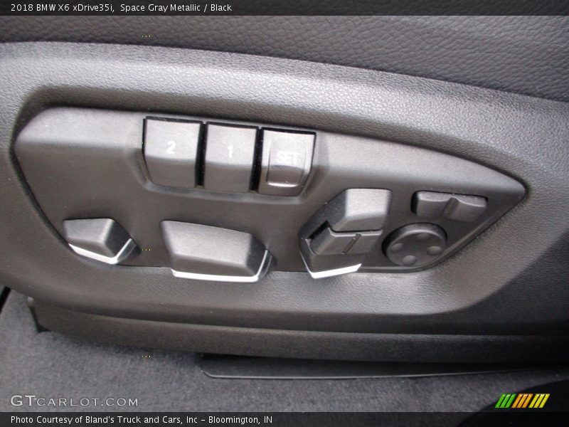 Space Gray Metallic / Black 2018 BMW X6 xDrive35i