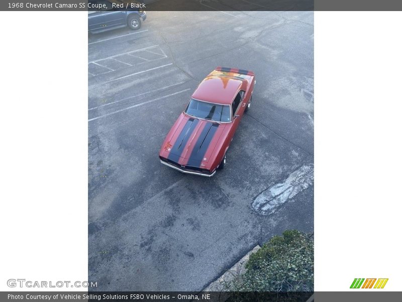 Red / Black 1968 Chevrolet Camaro SS Coupe