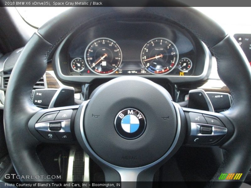 Space Gray Metallic / Black 2018 BMW X6 xDrive35i