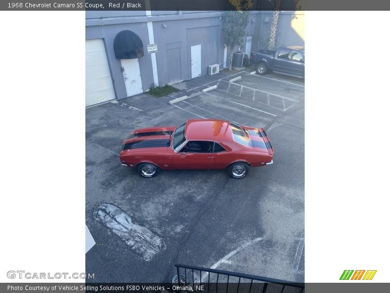 Red / Black 1968 Chevrolet Camaro SS Coupe
