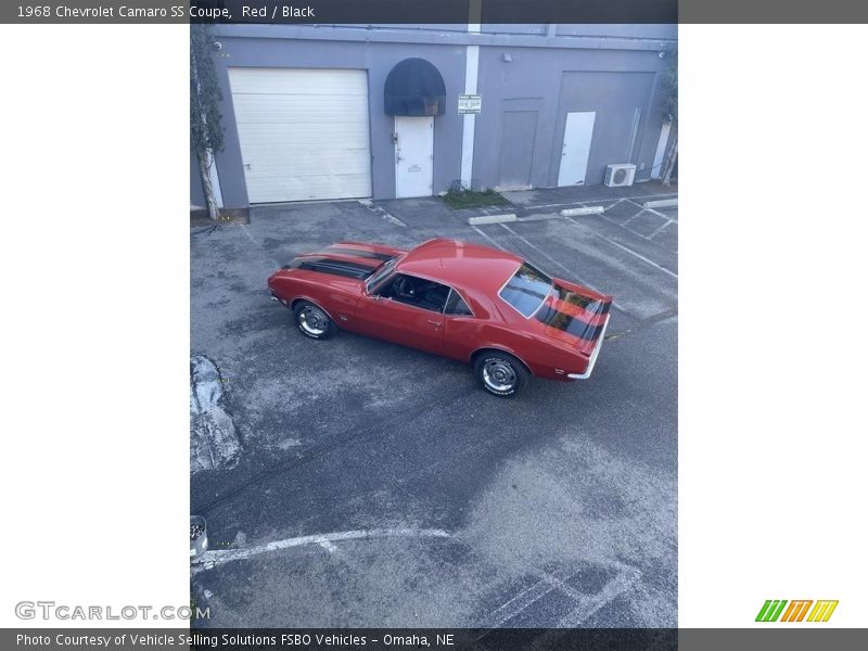 Red / Black 1968 Chevrolet Camaro SS Coupe