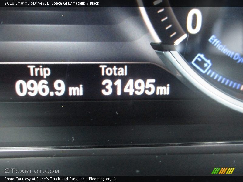 Space Gray Metallic / Black 2018 BMW X6 xDrive35i