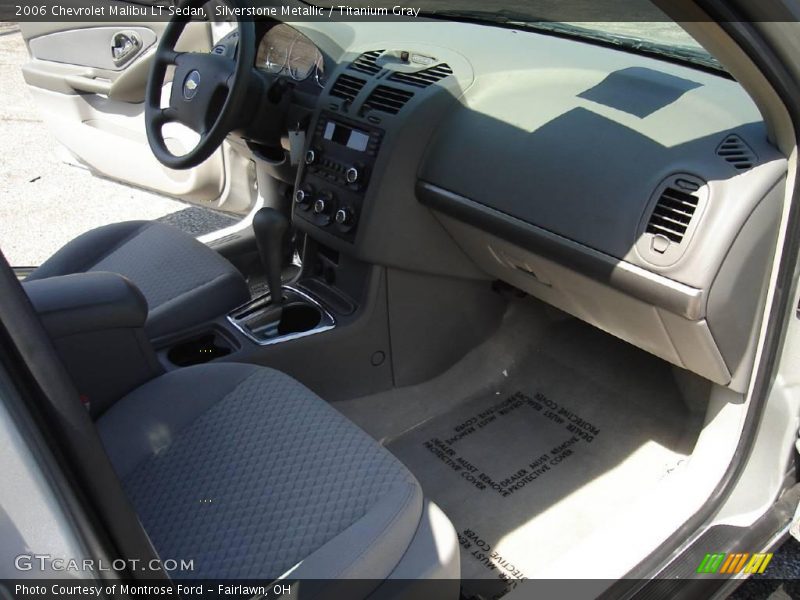 Silverstone Metallic / Titanium Gray 2006 Chevrolet Malibu LT Sedan