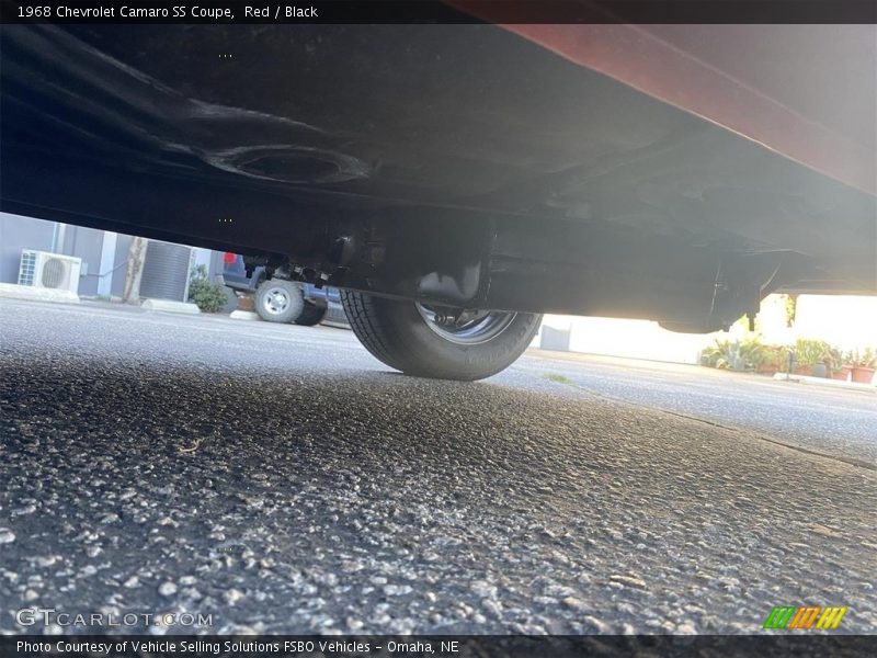 Red / Black 1968 Chevrolet Camaro SS Coupe