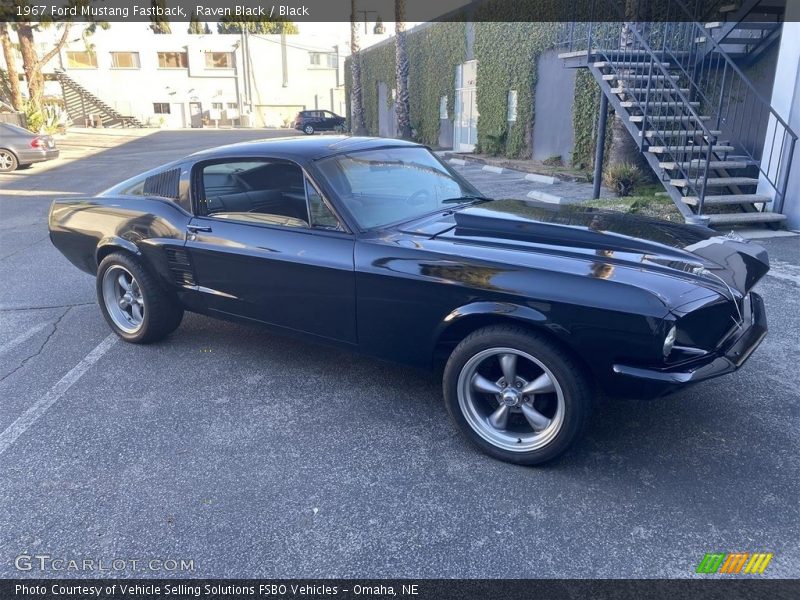 Raven Black / Black 1967 Ford Mustang Fastback